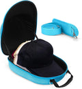 Hat Organiser Protects up to 6 Hats Travel Hat Case with Carry Handle and Adjustable Shoulder Strap for Men and Women for Travel and Home Storage
