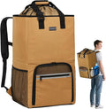 Vorspack Laundry Bag Backpack - Extra Large Laundry Bags with Shoulder Straps Heavy-duty 2 in 1 Laundry Hamper Basket for College Dorm Camp Laundromat Room Essentials - Khaki
