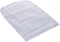 PRO MART INDUSTRIES Sweater Wash Bag With Zipper Closure White Mesh Polyester