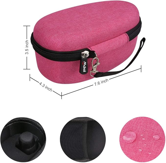 Mchoi Travel Iron Case Fits for SMAGREHO/Steamfast SF-720 / Steamfast SF-717 / Ivation Mini Steam Iron, Case Only