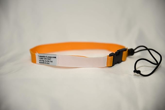 Laundry Loop with Sock Snare, Premium Athletic Gold Laundering Strap