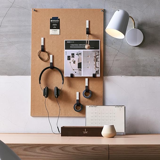 Heavy Duty Steel Garage Hooks,Garage Storage Utility Hooks,Heavy Duty Garage Garden Tool Organizer,Steel Wall Mount Hooks, Garden Hose Hanger, Small U Hooks (Black 6 Pack)