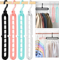 Closet Organizers and Storage, Multifunctional Organization and Storage Home Essentials Magic Space Saving Hangers with 9 Holes for Wardrobe Closet Heavy Clothes
