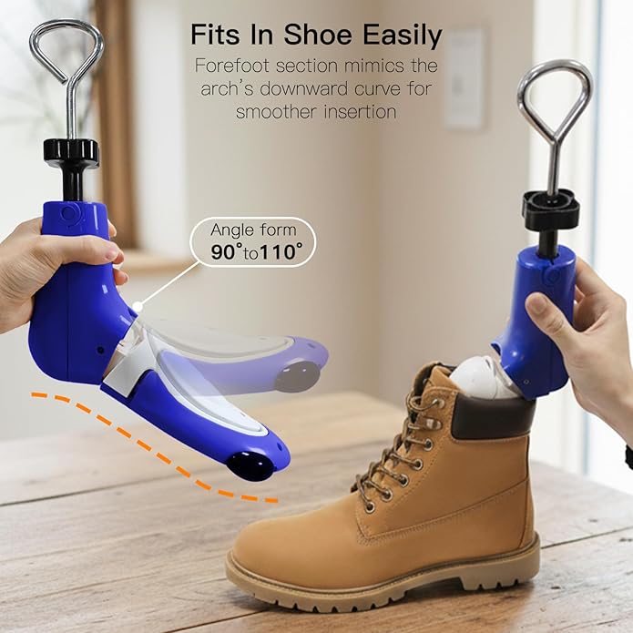 eachway Shoe Stretcher Professional Boot Stretcher Pair 4-Way Shoe Expander Widener Width Length for Wide Feet 1pcsNot a Pair