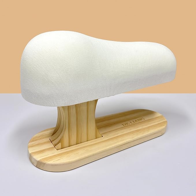 Sleeve Ironing Board Small, Tailor's Cotton Padded Board with Solid Wood Base, Pressing Boards with Various Pressing Surfaces for - Smoothing Curved Seams, Ironing Collars, Cuff, Curved Seams