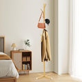 Coat Rack Stand, Freestanding Coat Rack, Coat Rack with 7 Hooks, Tree-Shaped Coat Rack