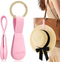 Magnetic Hat Clip 1-Pack - The Pink Hat Clip for Travel on Bag, Magnetic Hat Holder for Bag, and Secure Hat Holder for Travel on Caps & Beach Hats, Vacation Essentials