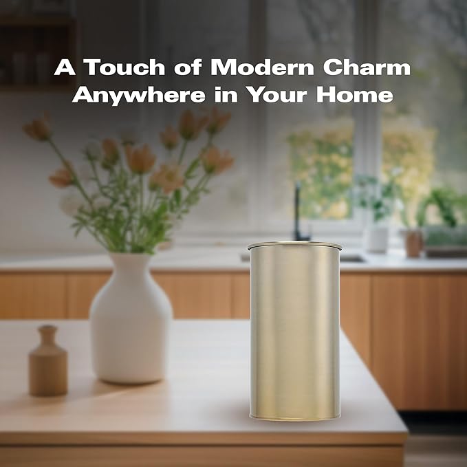 Wipe Holder for Kitchen/Bathroom Counter, Disinfectant Wipe Container, Modern Kitchen Decor, Vintage Countertop Wipe Storage Organizer Caddy, with Gold Finish