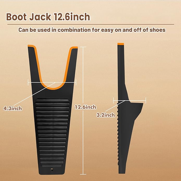 ZOMAKE Boot Jack,Boot Remover for Cowboy Boots, Boot Puller Boot Take Off Helper Boot Removal Tool for Men Women