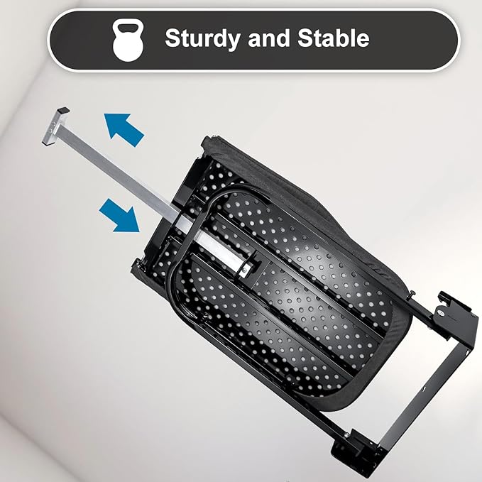 Duwee 12"×36" Wall Mounted Ironing Board,Folding Door Moutnted Ironing Board with Heat Resistant Cover,Compact Wall Mount Fold Down Iron Board for Small Spaces