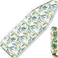 BNDX Iron Board Cover and Pad 15" x 54" for Laundry Rooms - Hotels Dorm Rooms Smooth with 2" Elastic, Even Heat Distribution Eco-Friendly Material - Serene Grove