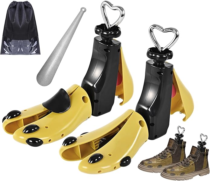 JJDPARTS Shoe Stretcher Women Men, Boot Stretcher Women, Adjustable Unisex Shoe Boot Stretcher Wide Feet