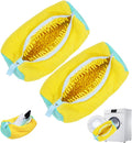 2Pcs Shoe Washing Machine Bag,Cleaning Bag for All Shoe Types,Laundry Shoe Bag for Washer and Dryer (Yellow)