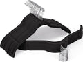Black Velvet Hangers 30 Pack, Non-Slip Felt Hangers with Shoulder Notches, Slim Space Saving Clothes Hangers with 360°Swivel Hook for Shirts Heavy Coats Clothes Dresses Closet (Black)