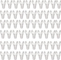 60 Pack Plastic Hanger Clips for Hangers, Multi-Purpose Baby Clothing Clips to Fit Standard Hangers, Finger Clip for Pants Shorts, Socks, Hats, Food Chip Bags, Notes