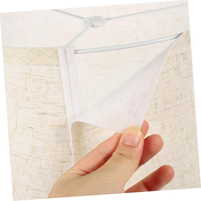 Decorative Fabric Lamp Shade Accessories iron cloth cover lampshade decorate small lampshade desk lamp Buckle