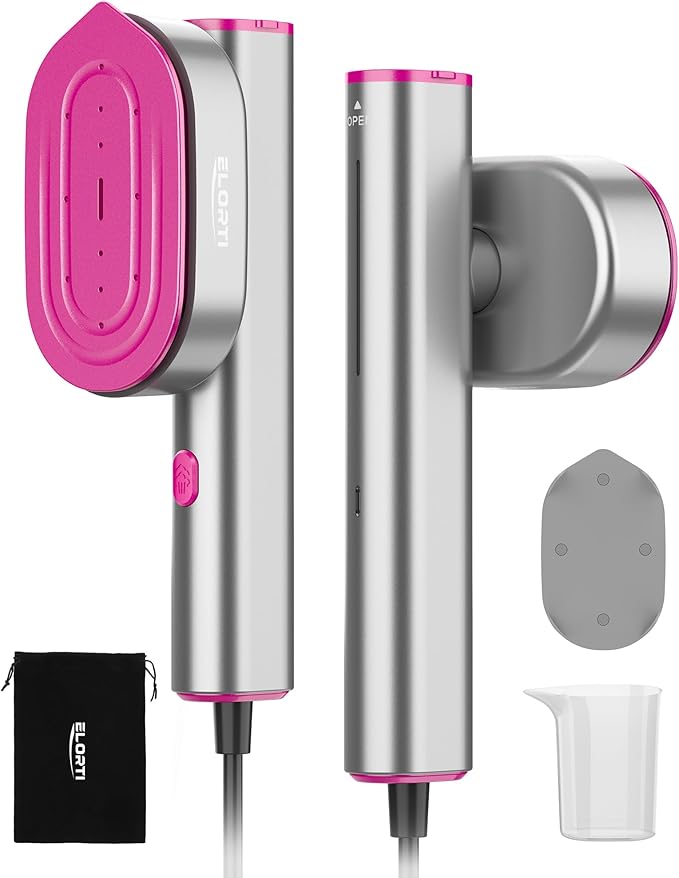 Travel Steamer for Clothes, Portable Handheld Steamer for Clothes, 1200W Strong Power, 15S Fast Heat-up, Strong Penetrating Steam, 2 In 1, 110V-120V