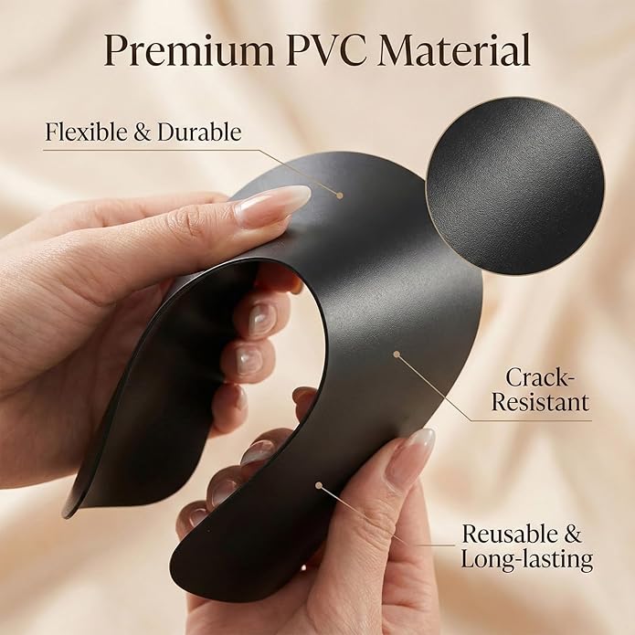 30 Pieces (15 Pairs) Boot Shapers, Form Inserts Keeper Black Tall Boots Support Holders for Women and Men to Keep Shape