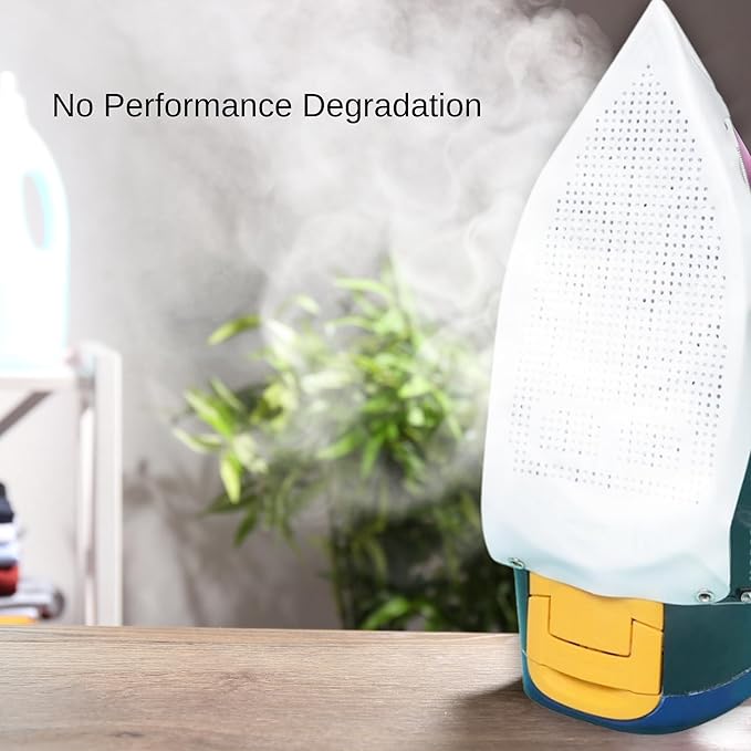 1 Piece - Cover Iron Shoe Used for Electric Iron Clothes Protector When Ironing - Prevents Burn, Sticking,Easy Installation Sole Plate Accessory