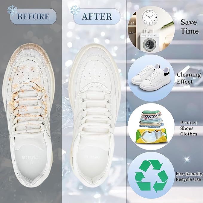 Shoe Washing Machine Bag, Laundry Shoe Bag for Washer and Dryer,2Pcs Reusable Shoe Bag for Washing Machine Fit Most Shoes Types (Yellow 2 pcs)