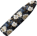 Flashideas Flower Print Ironing Board Cover with Elastic Edge Non Stick Scorch Stain Resistant Cover Heavy Duty Iron Pad Covers Standard Boards with Hook and Loop Fastener Strap