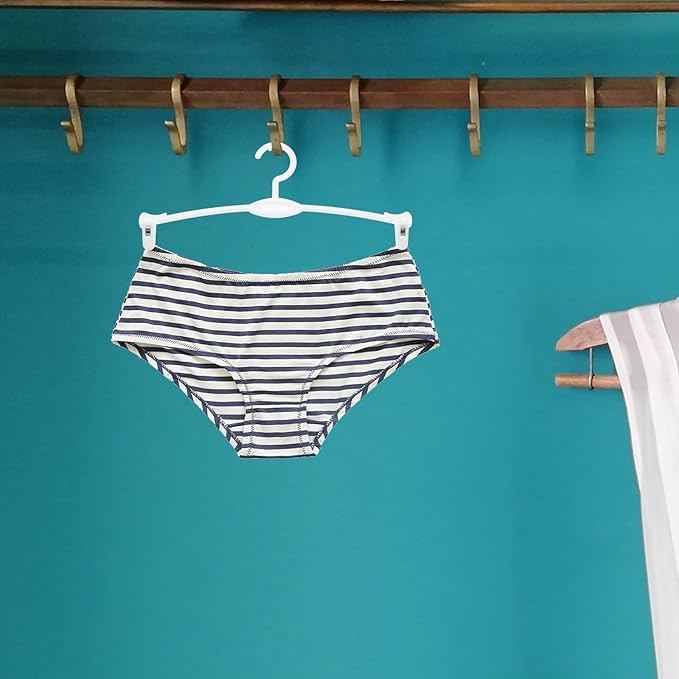 15pcs Skirt Coat Bra Holder Plastic Panties Simplicity Dresses Pants Drying Laundry Hangers for Clothes Rack Underwear Home Support with White Trousers Shop Practical Clips