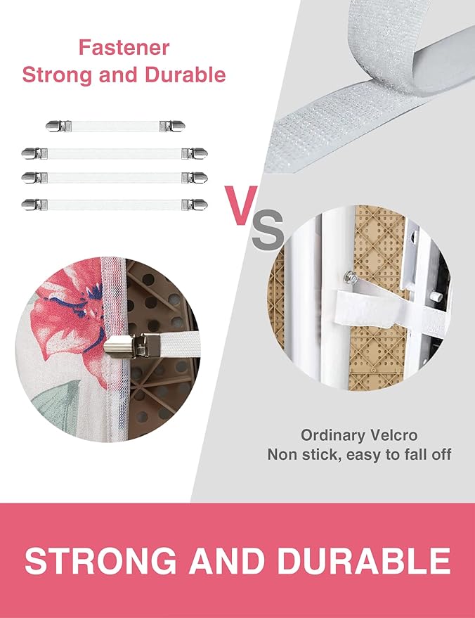 Ironing Board Cover and Pad 15"x54" Extra Thick Natural Cotton, Scorch and Stain Resistant Padding, Standard Size Iron Board Cover with Fasteners Heavy Duty Elastic Edge, Heatproof