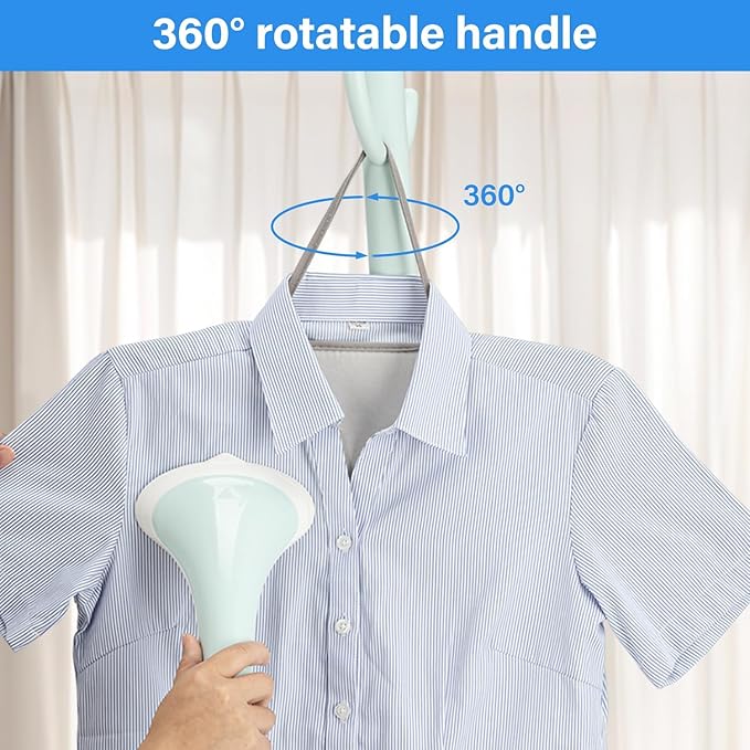 Steamer Board for Clothes with Ironing Glove,Stand for Steaming Clothes,Steamer Pad,Hanging Ironing Board,Steamer for Clothes,Hanging Steam Iron Pad