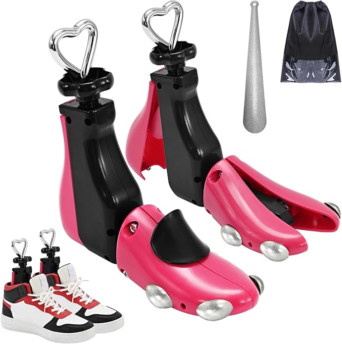 Shoe Stretcher Women Men, Boot Stretcher Wide Feet, 4-Way Shoe Widener & Expander for Stretch Length & Width