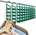 12 Pack Space Saving Hangers for Clothes Heavy Duty Plastic Organizer Multi Closet Space Saving for College Dorm Room Shirts Pants Jeans Sweaters Clothes Storage