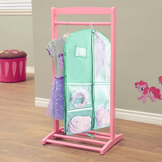 1 Pack Garment Bag for Dance Costumes,40 Inch Dance Garment Bags for Dancers Kids Dance Recital Bags Competition Cheer Uniform Garment Bag for Travel Storage,Dance Recital Gifts for Girls