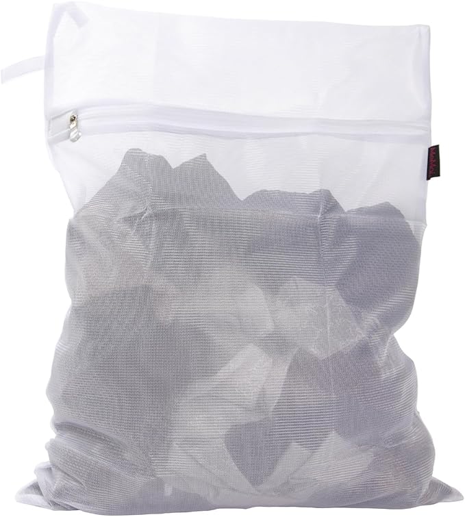 MeMoi Delicates Mesh Laundry & Storage Bag White One Size