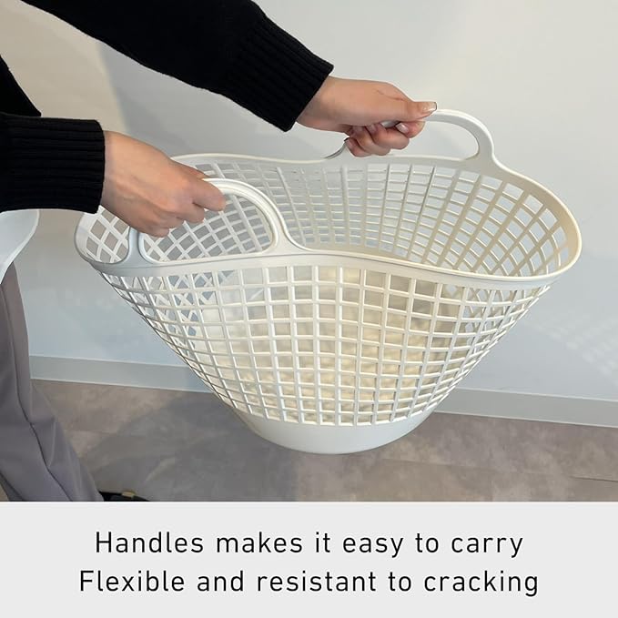Like-it │SCB-1 │ Stylish and versatile basket. Sturdy yet flexible texture. | Daily use inside or outside of the home. Pool & beach, picnic, or camping | 16.1" × 14.6" × 14.8" | Mint blue | 6.6 gal