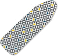 Ironing Board Cover and Pad, Sewn-in Thick Feltpads, Elastic Edge,12"x36"Scorch & Stain-Resistant Replacement Ironing Board Cover, Fits Standard Ironing Boards, Durability & Easy to Install
