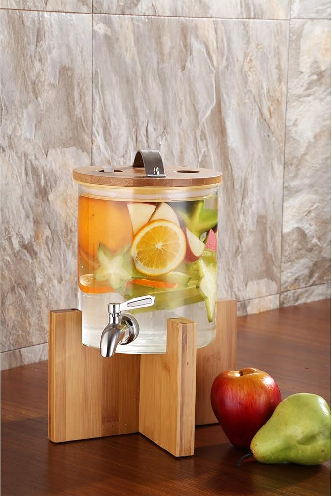 Stainless Steel Replacement for Beverage Dispenser with Screen Filter - Ice Tea, Kombucha, Lemonade - Also works with Ceramic Porcelain Dispenser and -type Water Filtration Systems & Laundry Detergent