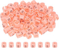PATIKIL 100 Pcs Clothes Hanger Markers, S Size Tags Fit 3mm Rod Garment Size Hanger Clips Color Coding Label for Clothing Hangers, Pink