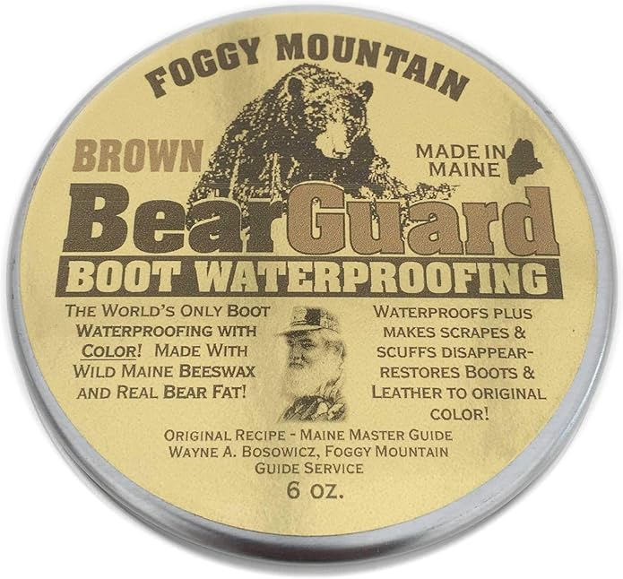 Bear Guard - Boot and Leather Waterproofing - Beeswax and Bear Grease