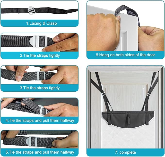 Over The Door Steamer Pad + Gloves For Handheld Steamer Stand For Clothes,Door Press Pad For,Portable Ironing Mat For Traveling