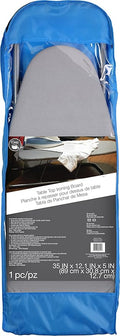 Dritz Clothing Care 82451 Table Top Ironing Board, 35-1/2 x 12-1/4 x 5-Inch, Gray