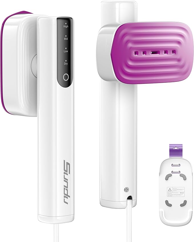 Travel Steamer for Clothes, Portable Handheld Design, Clothing Wrinkles Remover, Strong Penetrating Steam, 1200W Powerful 2 In 1 Steamer & Iron, 100ml Big Capacity