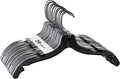 Donext Plastic Hangers with 360 Swivel Metal Hook, Heavy Duty Clothes Hangers, Durable Closet Hangers for Shirt, Coat and Dress (20 Pack, Black)