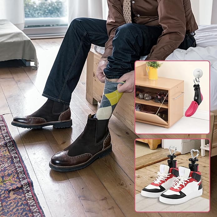 JJDPARTS Shoe Stretcher Women Men, Boot Stretcher Women, Adjustable Unisex Shoe Boot Stretcher Wide Feet