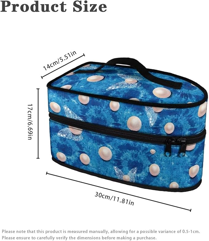 Tie Dye Pearl Iron Storage Bag Fits Traveling Outing Foldable Fit Iron Case Storage Universal for Most Iron Reusable Steam Iron Storage Case