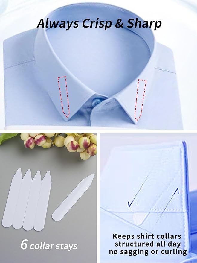 YIZHONG Detachable Collar Faux Shirt Dickie Collars for Women Men