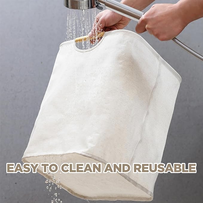 2Pack Large Laundry Hampers with Handles, 60L (15.85 Gal) Foldable Laundry Hamper, Freestanding Waterproof Clothes Hamper for Bedroom, Bathroom, Dorm, Laundry Room15.3"L x 10.6"W x 20.8"H