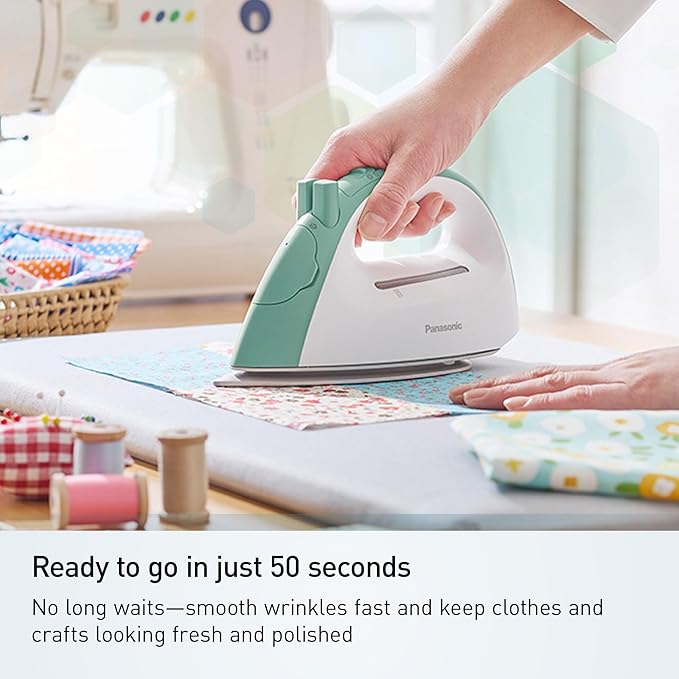 Panasonic Cordless Steam Iron, Compact, Light, with Charging Station NI-QL300G