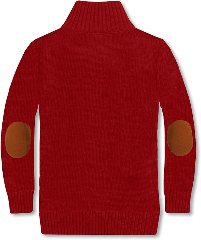 Gioberti Kids and Boys 100% Cotton Button Down Collar Knitted Pullover Sweater