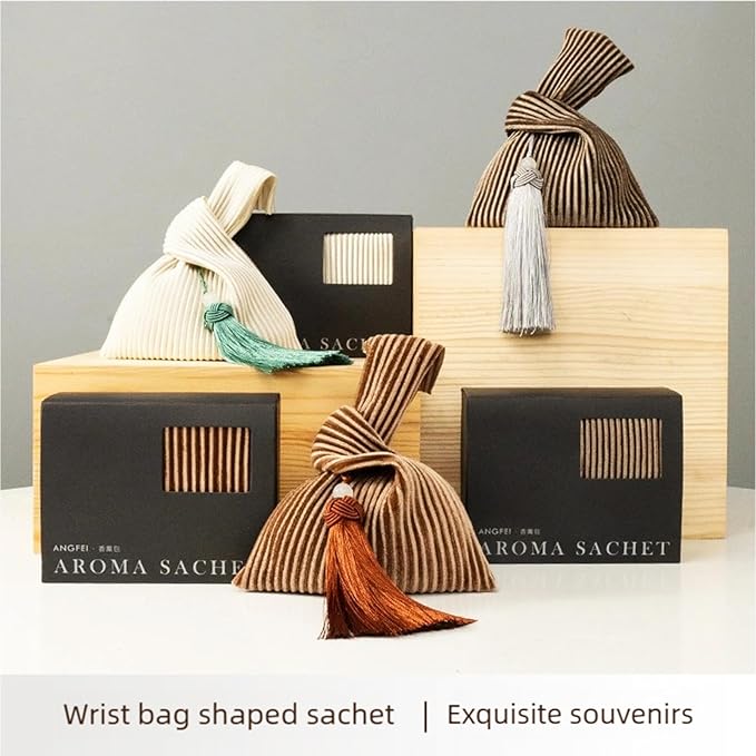 Thoqy Air Freshener Sachets – Wardrobe & Drawer Fresheners with Scent Refill | Travel-Friendly Odor Control Pack | 90-Day Fragrance for Home & Closet