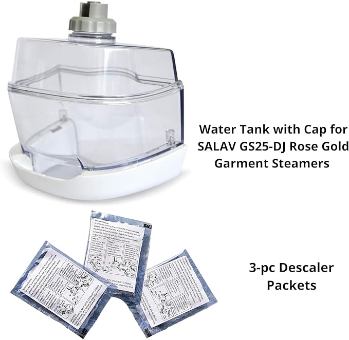 SALAV Water Tank with Cap for SALAV (GS25 Tank + 3pc Decalcifier)