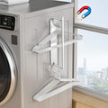 Hanger Organizer Magnetic Hanger Holder for Washing Machine Laundry Room Organization,Clothes Hangers Stacker Coat Hanger Stacker Stand Rack for Adult Kids Velvet Pants Hangers Storage